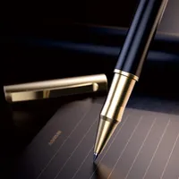 Gel pennen darb hoogwaardige elegant zakelijk kantoor schrijven fontein pen klassiek gewaagde 0,50 mm nib metal s
