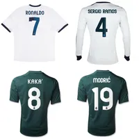 Top 12 13 Real Retro Trikots Sergio Ramos Soccer Trikot 2013 2013 Ronaldo Klassisches Benzema -Fußball -Hemd Raul Maillot De Foot