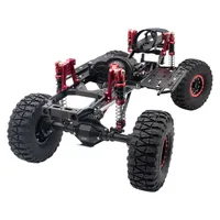 KYX SCX10 II 313mm Wheelbase Metal Axle Two-speed Climbing Crawler Frame RC Remote Control Car KIT Model Adult Children Toy Gift