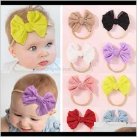 Jewelry Drop Delivery 2021 Baby Headbands Ribbon Bands Diy Toddler Infant Kids Hair Accessories Girls Bowknot Bandage Turban Hairbads Headwea