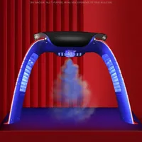 Sıcak ve Soğuk Püskürtme Spa Anti Aging 7 Renk PDT Yüz LED Işık Terapi Cilt Bakımı Cihazı