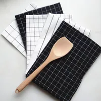 Кухня хлопчатобумажная салфетка чайное полотенце блюдо напечатана прочный домашний PO фона ткани таблицы