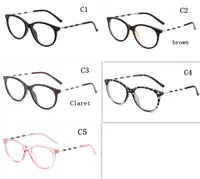 2021 Neue Flachlicht Myopia Eyewear Marke Männer und Frauen 5 Farben 2244 Die Schüler können Gläser tragen
