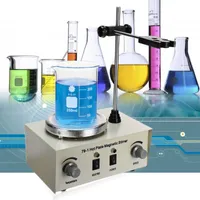 Lab Supplies 110/220V Heating Magnetic Stirrer Mixer Machine 79-1 1000ml Plate Dual Control For Stirring