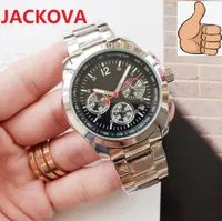 클래식 모델 전체 기능 남성 시계 41mm 럭셔리 스테인레스 스틸 쿼츠 손목 시계 디자이너 스타일 인기있는 현대적인 도매 남성 선물 손목 시계 Horloge