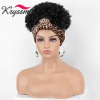 짧은 아프리카 kinky 곱슬 가발 아프리카 여성을위한 아프리카 킨키 컬리 가발에 대한 새로운 패션 가발 Wigsfactory 직접