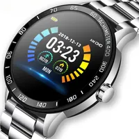 2020 جديد الذكية ووتش الرجال ماء الرياضة القلب معدل ضغط الدم اللياقة البدنية المقتفي smartwatch عداد الخطى reloj inteligente