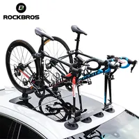 Rockbros شفط سبائك الألومنيوم كوب سقف رف الدراجة الخلفية