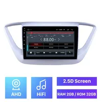 2GB RAM Android 9 Inch 2Din Car dvd GPS Multimedia Player For Hyundai Verna 2016 Support Wifi OBD2 DAB+ Rear Camera