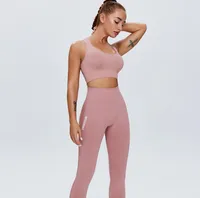 2021 Tanques de mujeres Camis Nuevo Tipo de ropa interior deportiva Absorción de choque apretada Atrás Vestido de yoga Corriendo Fitness Bra
