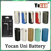 YoCan Uni Box Mod Kits 650mAh 두꺼운 오일 카트리지 VS에 대 한 자석 510 어댑터가있는 VV 가변 전압 배터리 VS Airis Kangvape TH420
