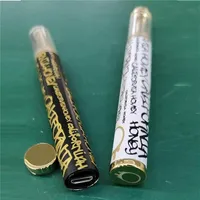 Kalifornien Honig Einweg-Vape-Pen E-Zigaretten-Kits wiederaufladbar 400mAh-Akkus 0.8ml Leere dicke Öl-Keramik-Spirale Goldkassette A00
