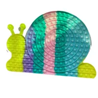 2021 toy Pop Fidget Factory price direct sale spot 40cm large snail deratization pioneer parent child interactive silicone toys-TOPN198