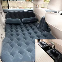 Universele auto achterbank reizen matras bed cover pat voor voertuig sofa outdoor camping kussen