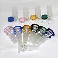 14mm and 18mm glass bowls male Joint Slide bowl piece smoking accessories For Bongs Water Pipes