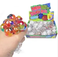 Estados Unidos 5cm Malha Colorido Squishy Ball Ball Fidget Brinquedo Anti Stress Ventinagem Bolas Esprema Toys Descompression Ansiedade Relisor DHL CS02