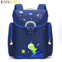 DORIKYDS Lock Design High Quality School Bag Multi Pockets Large Capacity Cute Kid Backpack Waterproof Student Backpack 220224