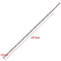SMD 5050 Led Hard Bar light 50cm White/Red/Blue/Green/RGB Led rigid lighting Aluminium strip lamp