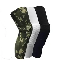 Pads de genou en coude 1pcs Protection Honemberg Belibe Protective Breathable Leg Sleeve pour le football de basket-ball