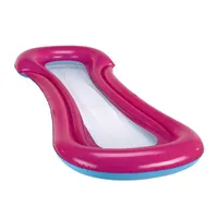 Acessórios da piscina de reclinável inflável reclinável cadeira de sofá dobrável sofá -lance