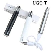 Ugo-T Vape Kalem Önceden Pil 1100 mAh 900 mAh Piller Şarj Edilebilir Piller Alt Şarj Mikro USB Kablosu ile 510 İplik Kartuşları Atomizörler Ambalaj