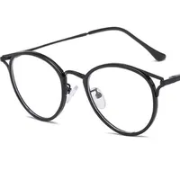 Solglasögon Retro Anti-Blue Light Glasses Fahsion Cat Ear Optisk Glasögon Unisex Spectacles Alloy Frame Eyewear