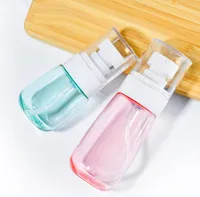 Bottiglia di spruzzo di profumo ricaricabile da 100 ml trasparente vuoto Contenitori cosmetici in plastica Felo foschia atomizzatore Bottiglie da viaggio portatili