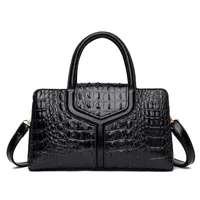 Moda para mujer Totes Bag Rend Lady Shoulder Bag CroCodile Pattern Design PU Handbag Hbp
