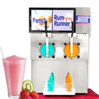 Kolice Ticari Mutfak Bar Buz Slushy Yapımı Makine Margarita Kokteyl Maker Milkshake Maker