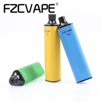 Fzcvape max 2000puffs Dispositivo de vapo de vape desechable 1000mAh Batería 5ml Cartuchos Vaporizador 10 colores