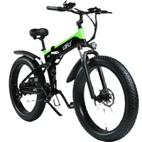 Lafly Elektrikli Bisiklet X5 1000 W Yetişkin Dağı Ebike 26 inç Kar Elektronik Bisiklet 48 V Elektrikli Bisiklet Yağ Lastik E-Bike Katlanmış Ebike