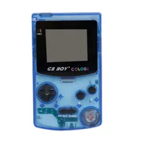 Tragbare Spielespieler GB Junge Klassische Farbfarbe Handheld Console 2.7 "Spieler mit Hintergrundbeleuchtung 66 eingebaute Spiele
