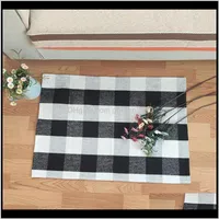 Badetara Baumwoll Türmat Tartan Bodenmatten Teppiche für Veranda Eingangsweg Küche Badezimmer 6090 cm WB2687 GPJBG M2DSI