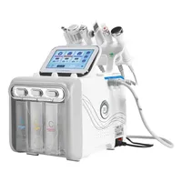 Multifunktionell 6 i 1 H2O2 Microdermabrasion Water Oxygen Jet Peel Hydro Face Beauty Skin Cleansing Hydra Dermabrasion Facial Aqua Peeling Machine