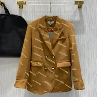 Женская куртка дизайнерский повседневная грудящая толстовка с буквами 21 весенние женские одежда стройные пиджаки Coats Streetwear Windbraker стиль S-L