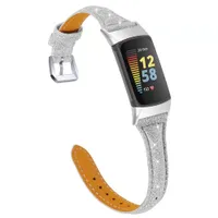 Für Fitbit Ladung 5 Strap Lederband Hohe Qualität Bunte Frauen Männer Smart Watch Band