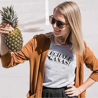 Printed Tee Arrival Women's Summer Funny Casual 100%Cotton T-Shirt Spanish Shirts Cute Latina
