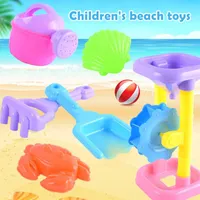 إكسسوارات المسبح 22 PCS Kids Beach Toys Summer Outdoor Play Sea Sand Sand Ducket Rake Rake مجموعة Water Puz777