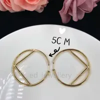 20 gold-plated luxury brand designer letter F stud hoop geometric Classic women&#039;s tassel heart-shaped Crystal Rhinestone Earrings Jewe