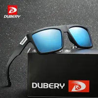 Sunglasses DUBERY Brand Design Polarized Driving Sun Glasses Men's Retro Male Colorful Men Fashion Shades Oculos