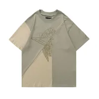 남성용 티셔츠 Travis Scott Street 패션 고품질 인쇄 풀오버 반팔 티셔츠 커플 스타일리스트 대형