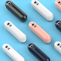 Tasche Handlüfter USB-Gadgets Mini tragbare Hand Multifunktionsaufladbare faltbare faltbare ruhige persönliche Mädchenkraftbank-Taschenlampe für Innen im Freien