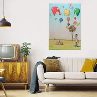 ワイヤーヘベンabキャンバスの家の装飾手塗りHDプリント壁アート写真カスタマイズは受け入れ可能です21070604