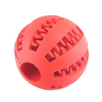Pet Toys 5cm Hund Interaktives Elastizität Ball Natürlicher Gummi Undichte Zahn Clean Bälle Katze Kau Interactivetoys WLL415 893 R2