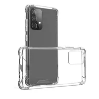 Premium Transparent Shockproof Phone Cases TPU Acrylic PC Hybrid Armor Hard Back Clear Cover Case for Samsung S21 S20 Ultra FE Plus Note20 A72 A52 A32 A22 iPhone 13 12 11