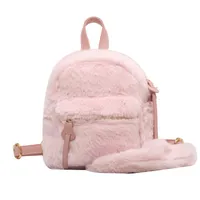 Backpack Mini Mochilas Para Mujer Rugzak Vrouwen Rugtas Sac A Dos Femme Fluffy Shoulder Bag Woman Back Packs For Women Small