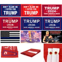 90 * 150cm Trump 2024 Bandera No me culpes He votado por los suministros de las elecciones de Trump al por mayor