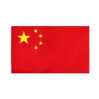 China Natinal Flag Retail Direct Factory Wholesale 3x5fts 90x150cm Banner en polyester