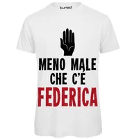 Men&#039;s T-Shirts T-Shirt Divertente Uomo Maglia Con Stampa Frase Ironica Meno Male O-Neck Fashion T Shirts