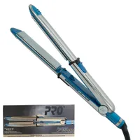 Stock Fast Hair Pro Nano Titanium Flat Flat Iron Ionic Hair Dleadering NA-No Titanium Optima3000 Releader Ionico 1,25 pollici 1-1 / 4 "